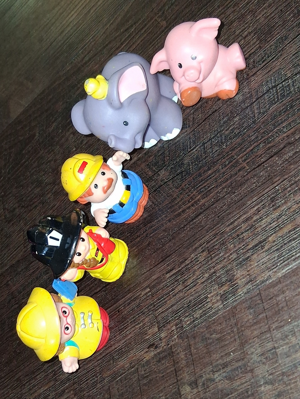 Vintage Little People Figure Set